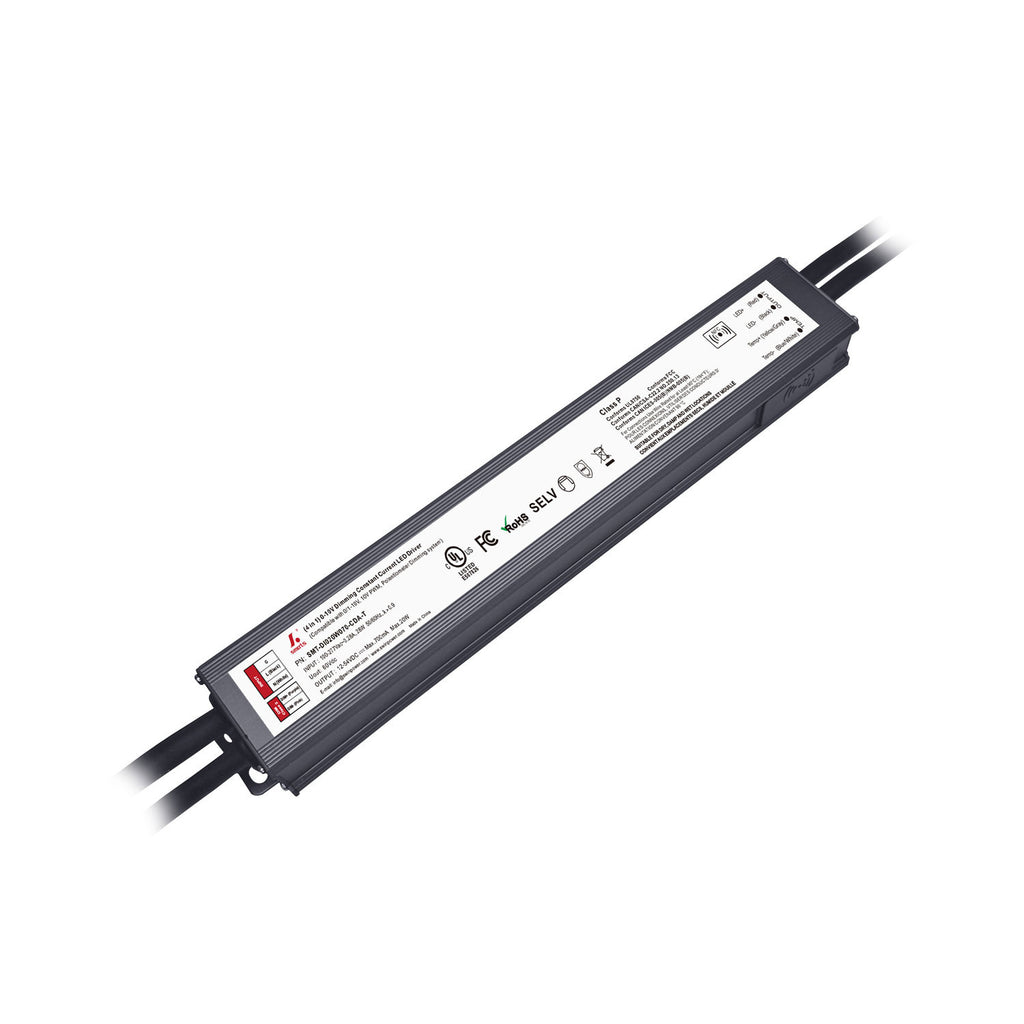 0-10V Dimmable Intelligent CC LED Driver 20W 70-700mA (IP67)