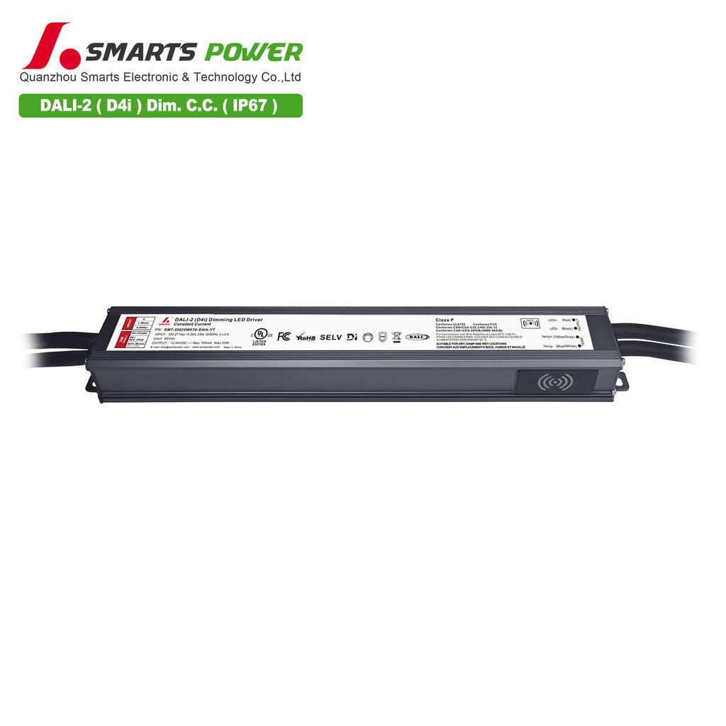 DALI-2 D4I Intelligent CC LED Driver 20W 70-700mA (IP67)