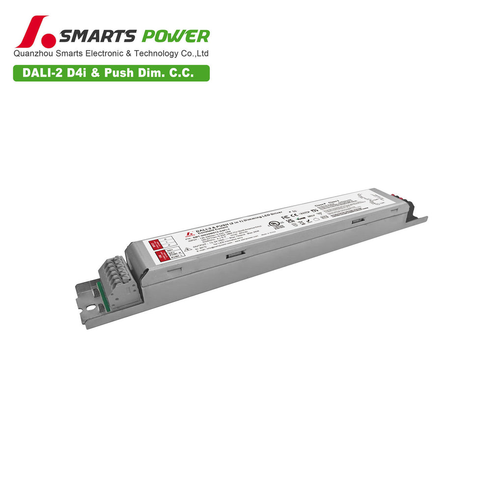 DALI-2 D4i&PUSH Intelligent CC LED Driver 20W 70-700mA (Metal housing)