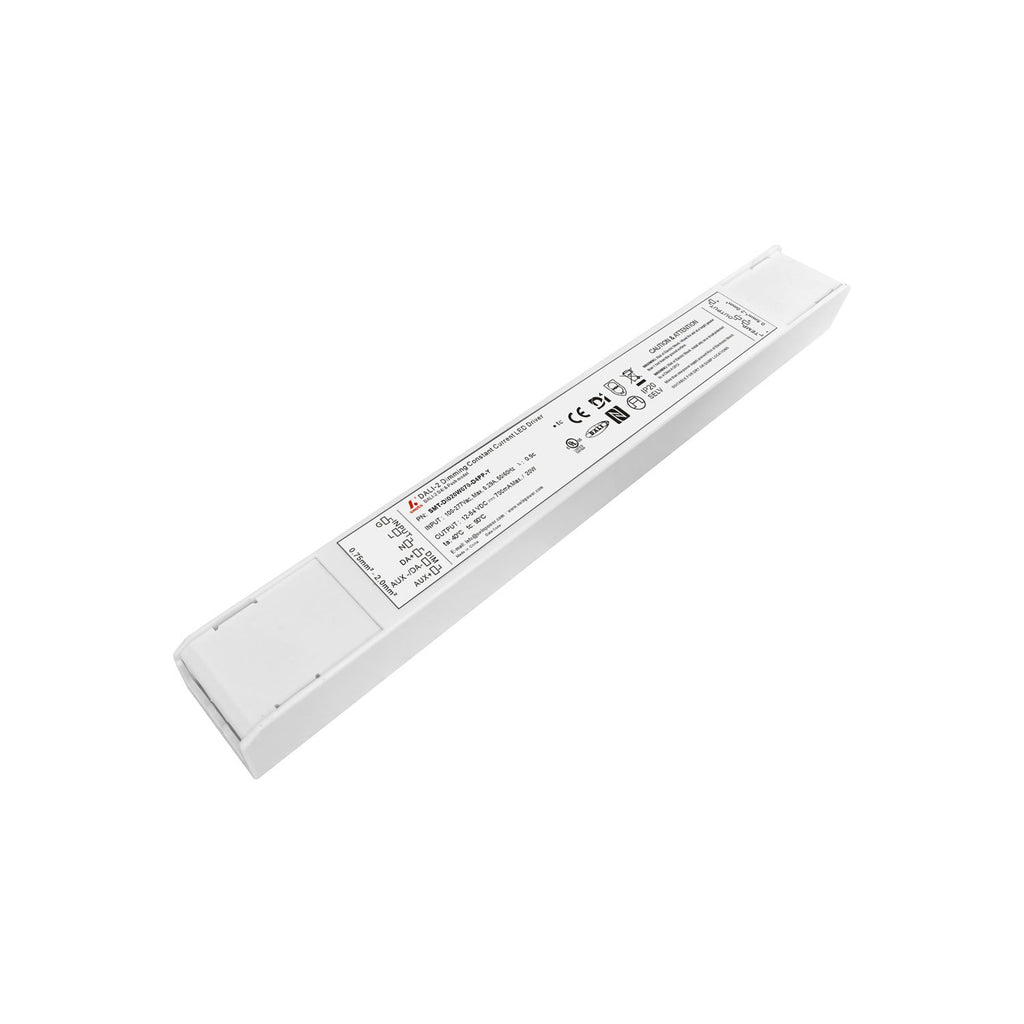 DALI-2 D4i&PUSH Intelligent CC LED Driver 20W 70-700mA (IP20)