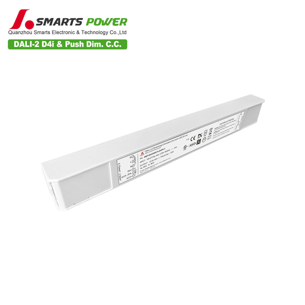 DALI-2 D4i&PUSH Intelligent CC LED Driver 20W 70-700mA (IP20)
