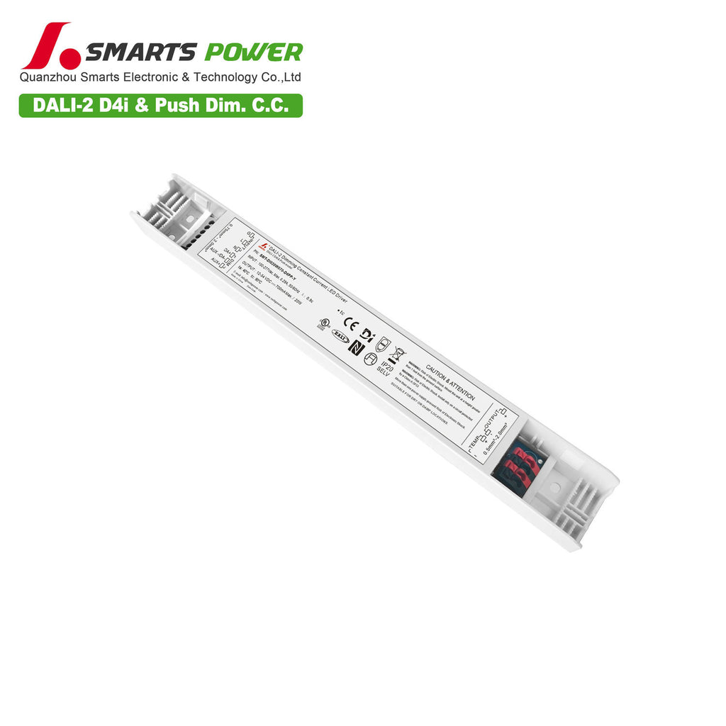 DALI-2 D4i&PUSH Intelligent CC LED Driver 20W 70-700mA (IP20)