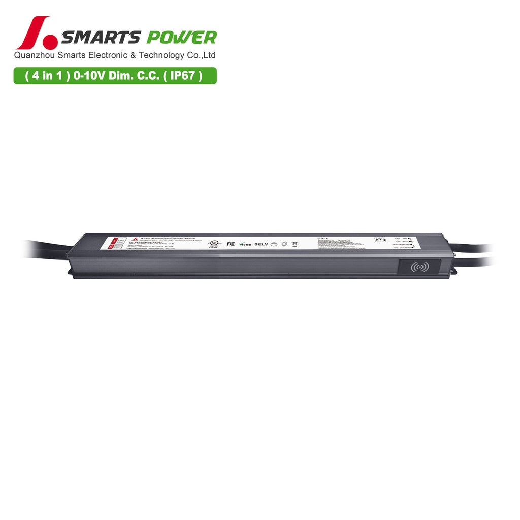0-10V Dimmable Intelligent CC LED Driver 40W 70-700mA (IP67)