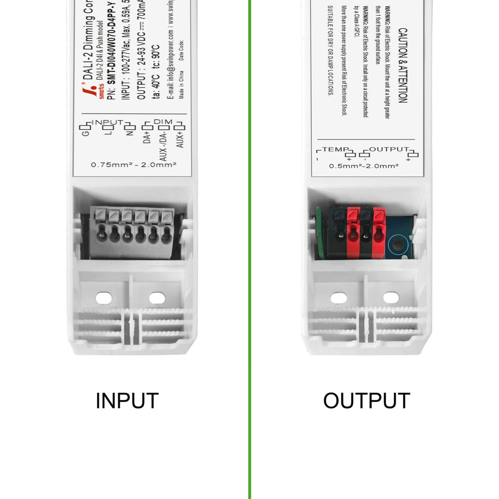 DALI-2 D4i&PUSH Intelligent CC LED Driver 40W 70-700mA (IP20)