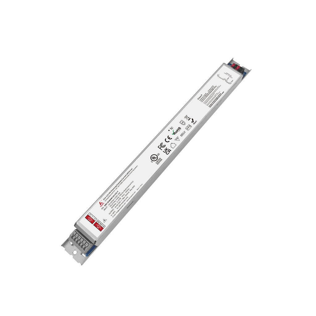 0-10V Dimmable Intelligent CC LED Driver 60W 120-1200mA (Metal housing)