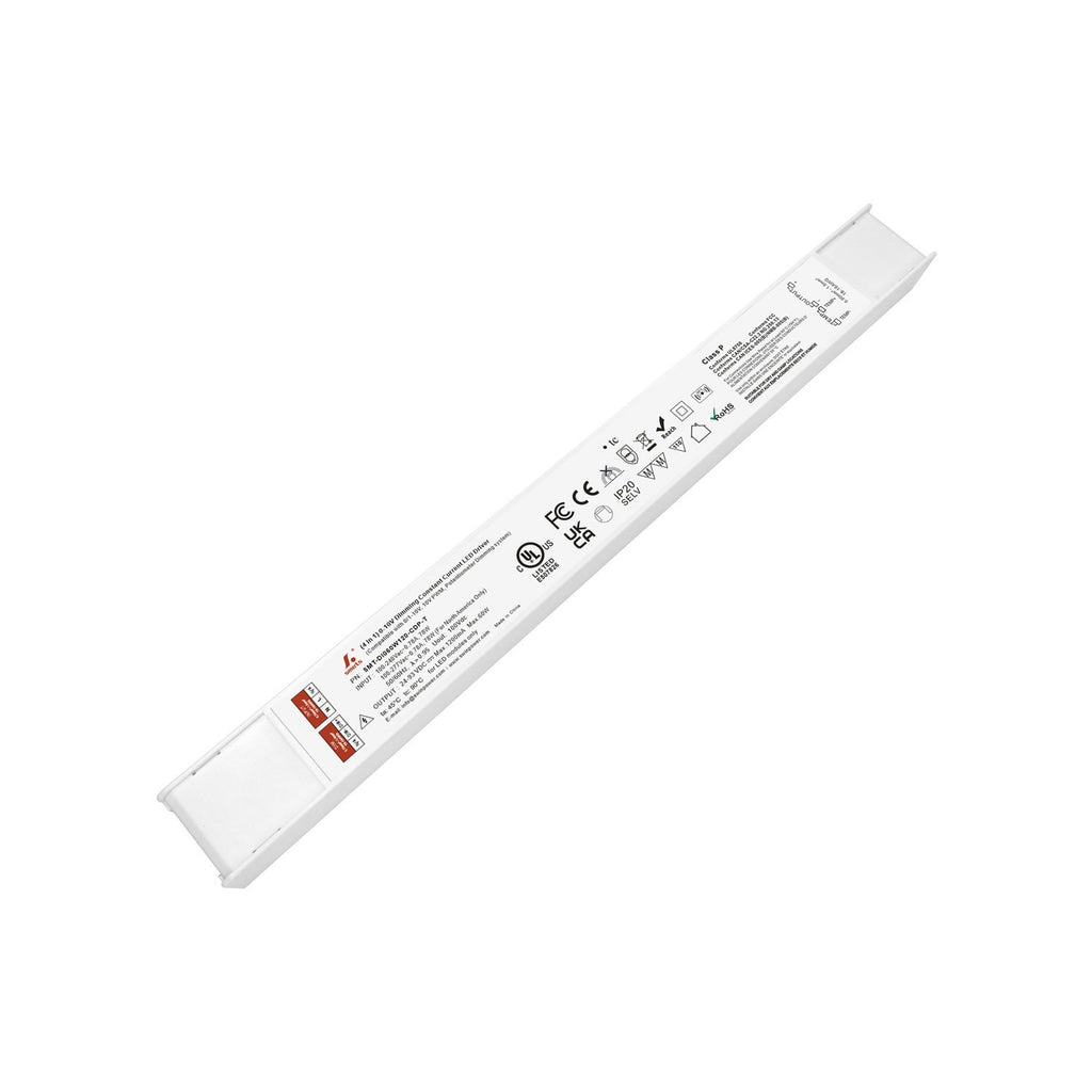 0-10V Dimmable Intelligent CC LED Driver 60W 120-1200mA (IP20)