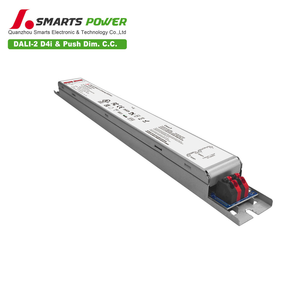 DALI-2 D4i&PUSH Intelligent CC LED Driver 60W 120-1200mA (Metal housing)