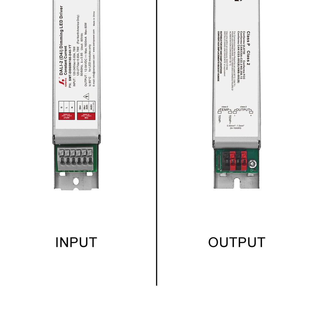 DALI-2 D4I Intelligent CC LED Driver 60W 160-1600mA (Metal housing)