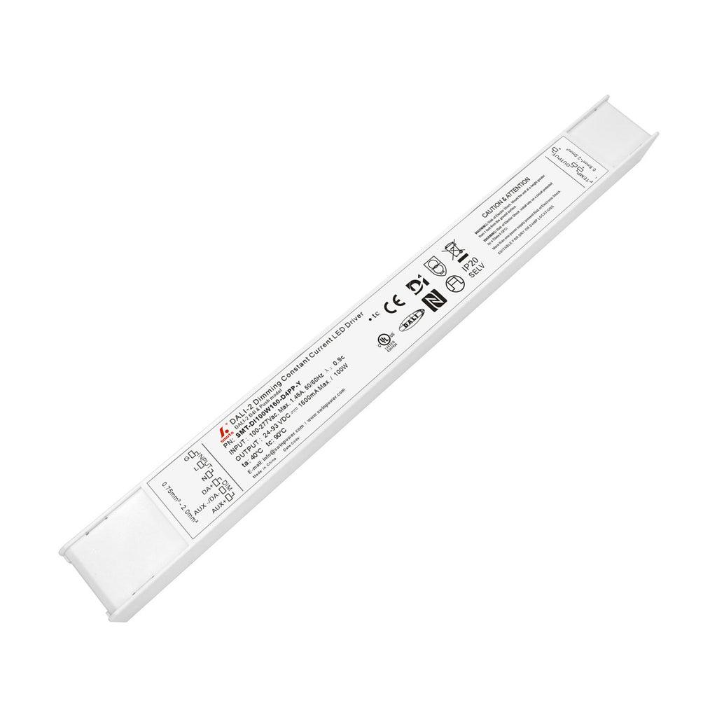 DALI-2 D4i&PUSH Intelligent CC LED Driver 100W 160-1600mA (IP20)