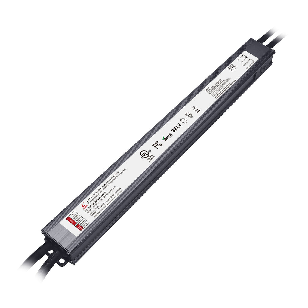 0-10V Dimmable Intelligent CC LED Driver 100W 210-2100mA (IP67)