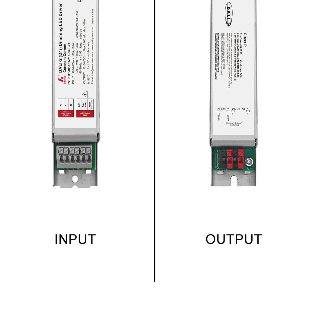DALI-2 D4I Intelligent CC LED Driver 100W 210-2100mA (Metal housing)