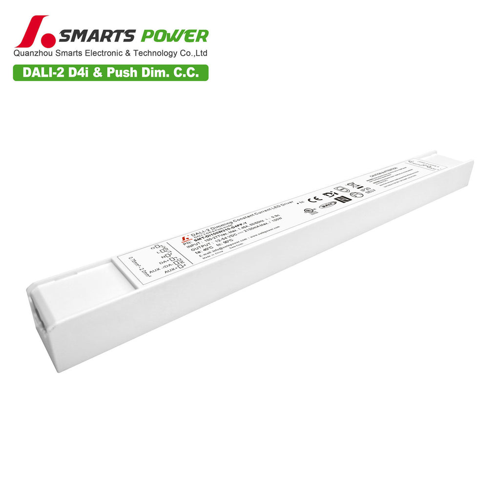 DALI-2 D4i&PUSH Intelligent CC LED Driver 100W 210-2100mA (IP20)
