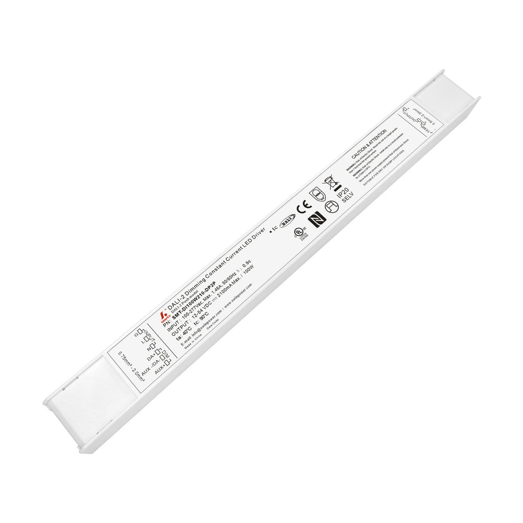 DALI-2&PUSH Intelligent CC LED Driver 100W 210-2100mA (IP20)