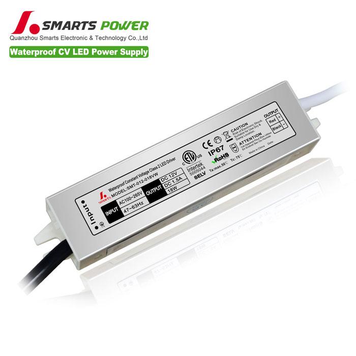 Waterproof LED Driver 18W