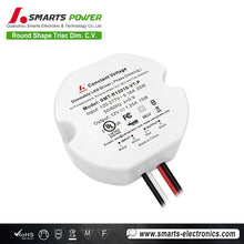 Round Shape Triac dimming Constant Voltage LED Driver 15W