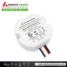 Round Shape Triac dimming Constant Voltage LED Driver 20W