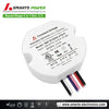 Round Shape 5 in 1 dimming Constant Voltage LED Driver 30W