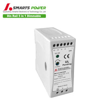 Driver LED Dimmable 5 en 1 Rail Din 60w 