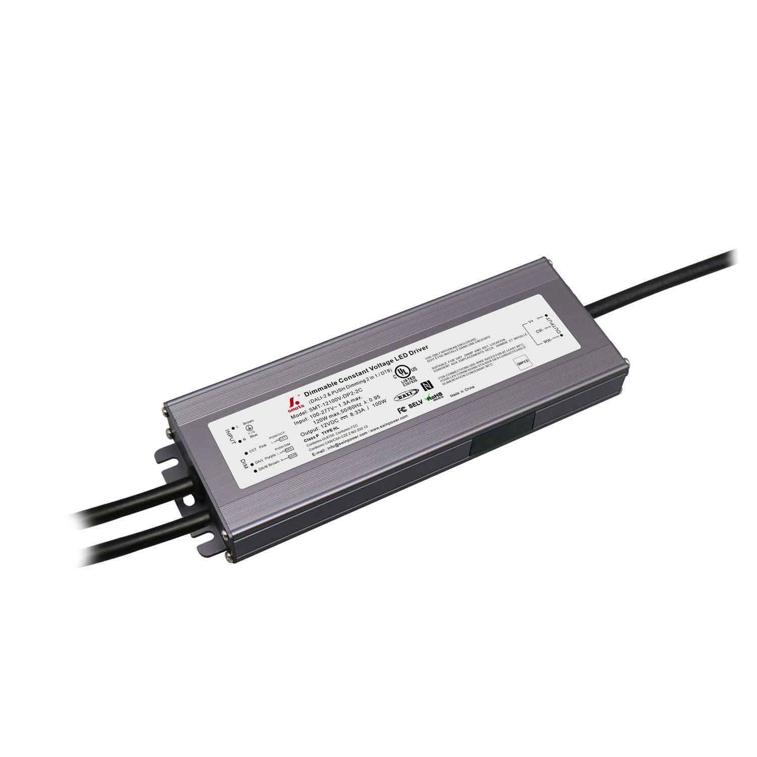 DALI調光可能定電圧LEDドライバ(12/24v) LIN210D1-8A LADV30W24V